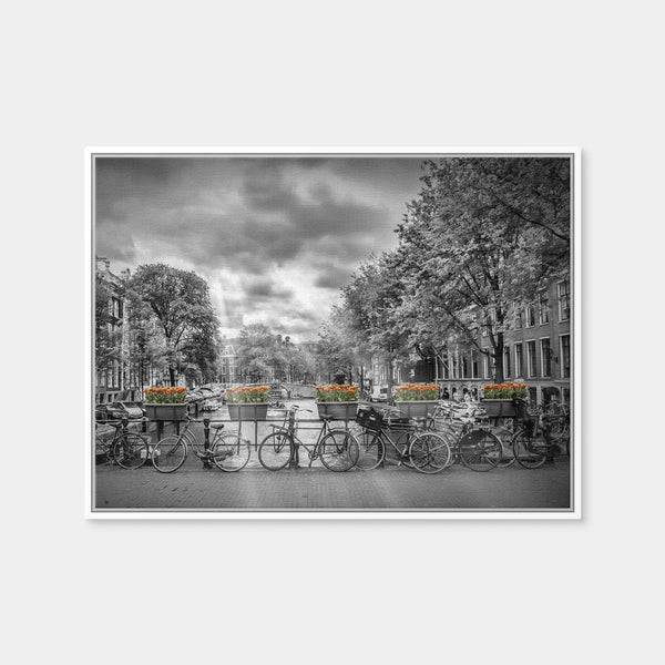 A Typical Amsterdam Wall Art — Framed Canvas Format preview