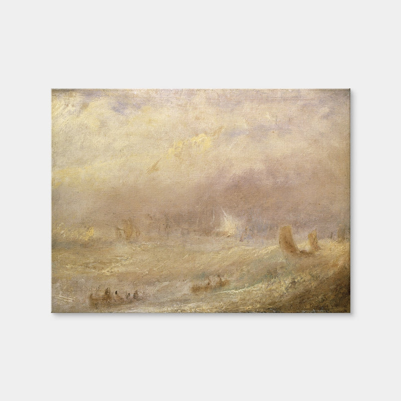 AUTO-MOCKUP WHITE | A View of Deal | 1 Piece | Gallery Wrap Canvas | group=4x3