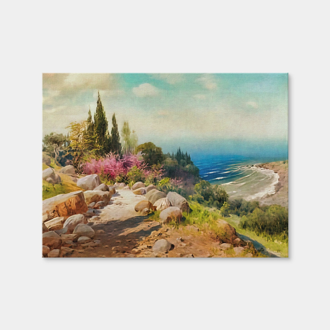 AUTO-MOCKUP WHITE | A Walk to the Seashore | 1 Piece | Gallery Wrap Canvas | group=4x3