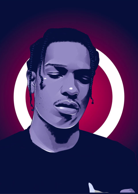 A$ap Rocky Wall Art