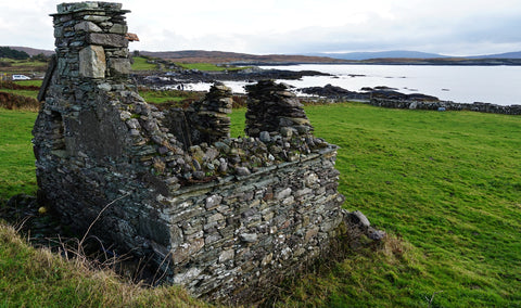 Abandoned House - Trafask, Ireland Wall Art
