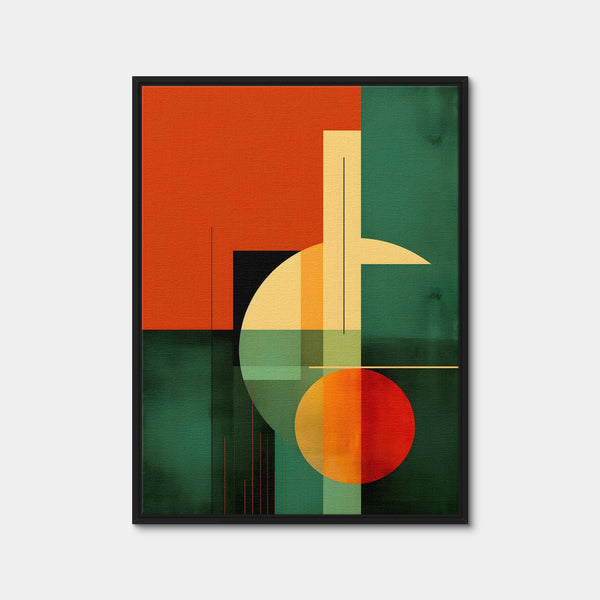 Abstract - Shapes Series 4 Wall Art — Framed Canvas Format preview