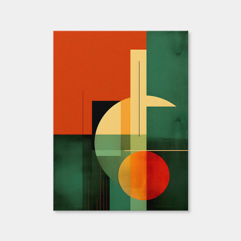 AUTO-MOCKUP WHITE | Abstract - Shapes Series 4 | 1 Piece | Gallery Wrap Canvas | group=3x4