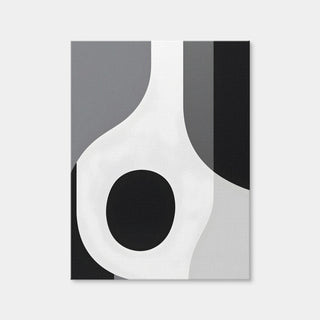AUTO-MOCKUP WHITE | Abstract - Shapes Series B&W 1 | 1 Piece | Gallery Wrap Canvas | group=3x4