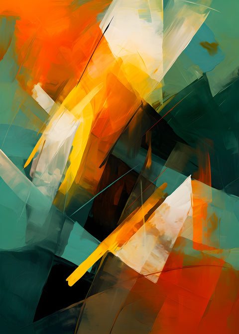 Abstract - Shapes series 10 Wall Art