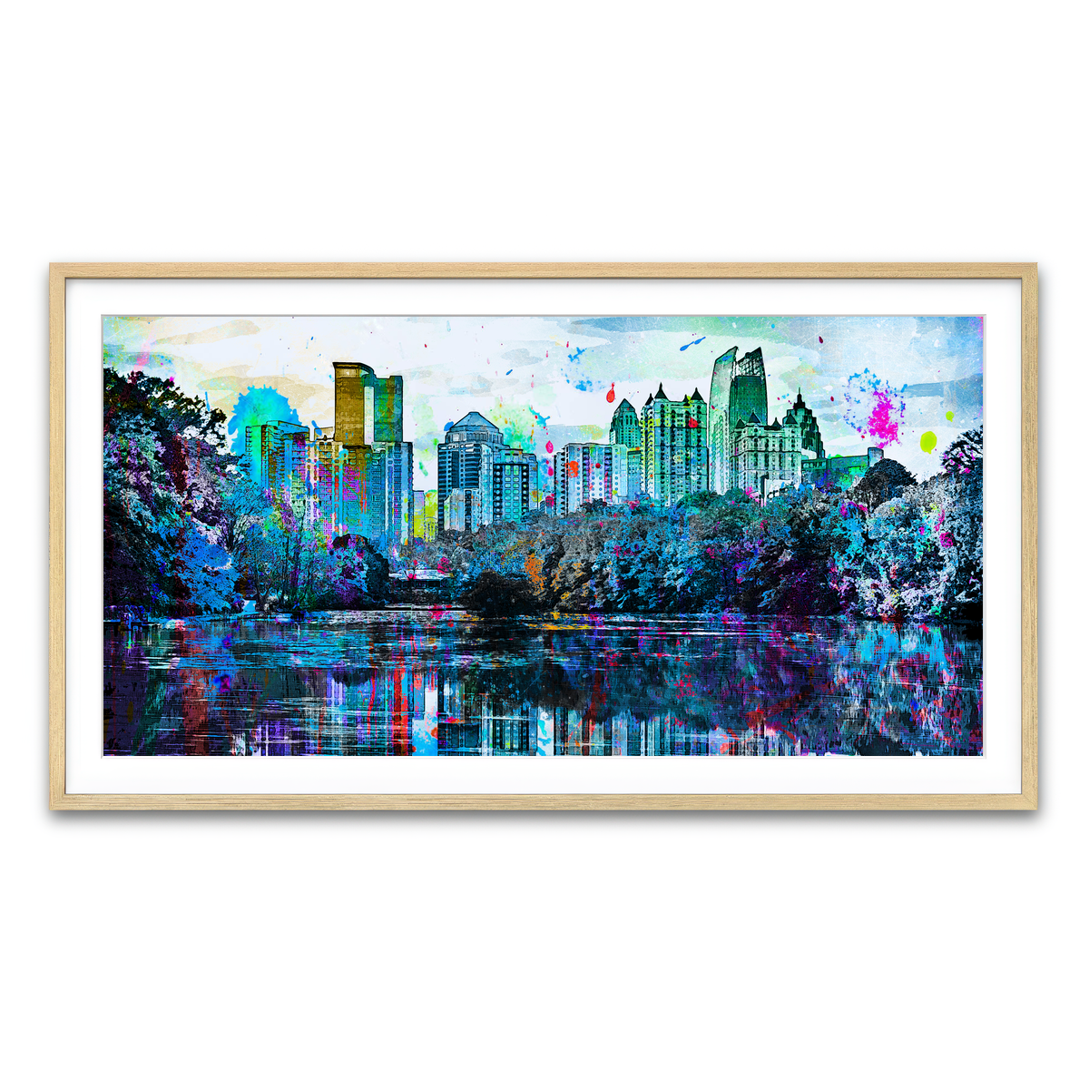 Framed Print 2x1 Natural
