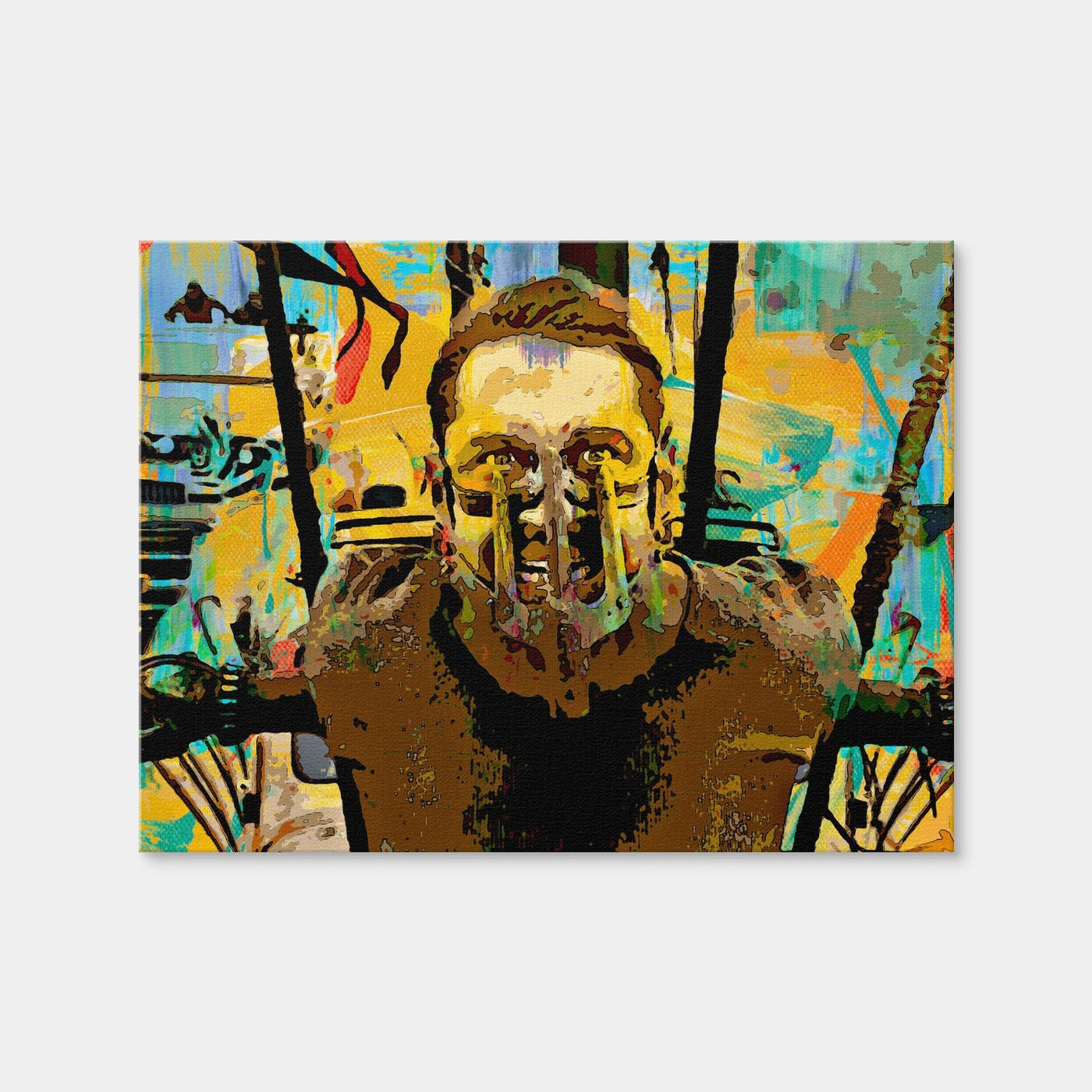 AUTO-MOCKUP WHITE | Abstract Fury Road | 1 Piece | Gallery Wrap Canvas | group=4x3