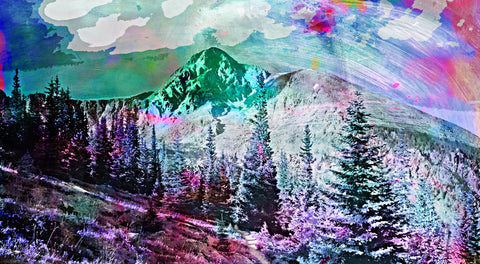 Abstract Holy Cross Wall Art