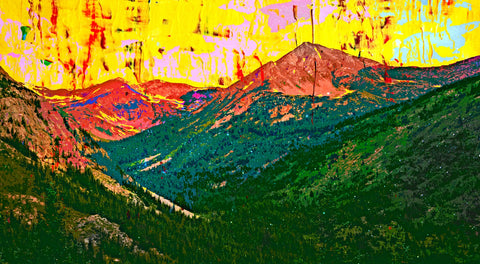 Abstract Huron Wall Art