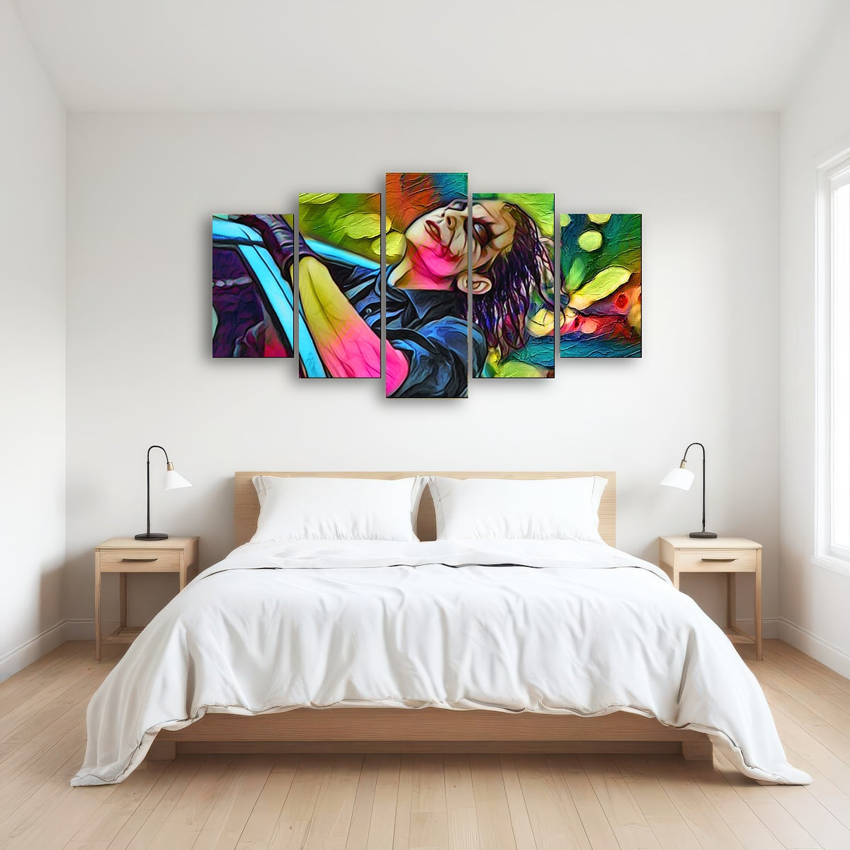 Abstract Joker Wall Art