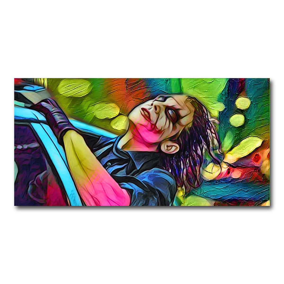 Abstract Joker Wall Art