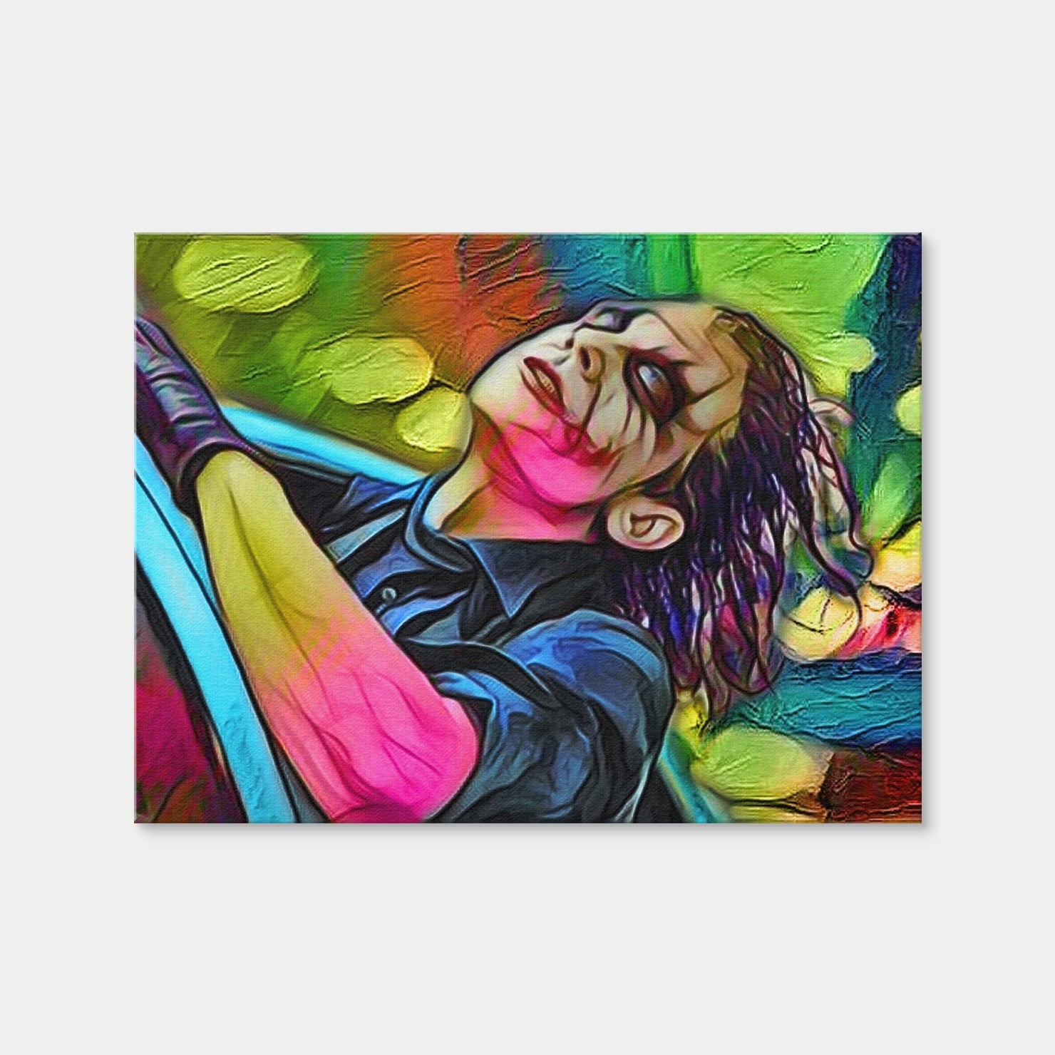 AUTO-MOCKUP WHITE | Abstract Joker | 1 Piece | Gallery Wrap Canvas | group=4x3