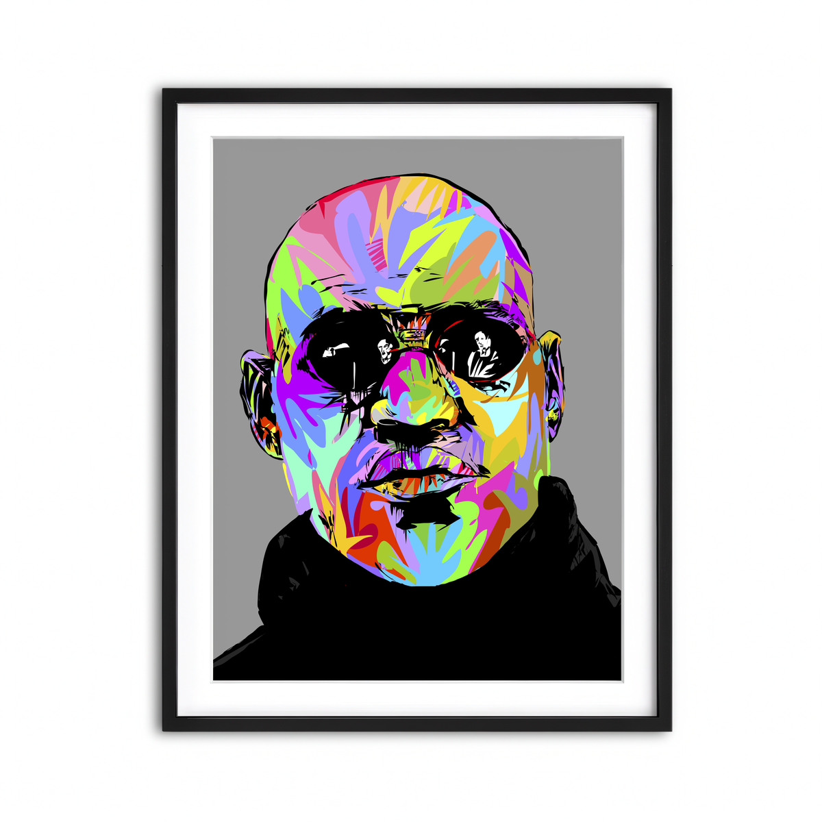 Framed Print 3x4 Black