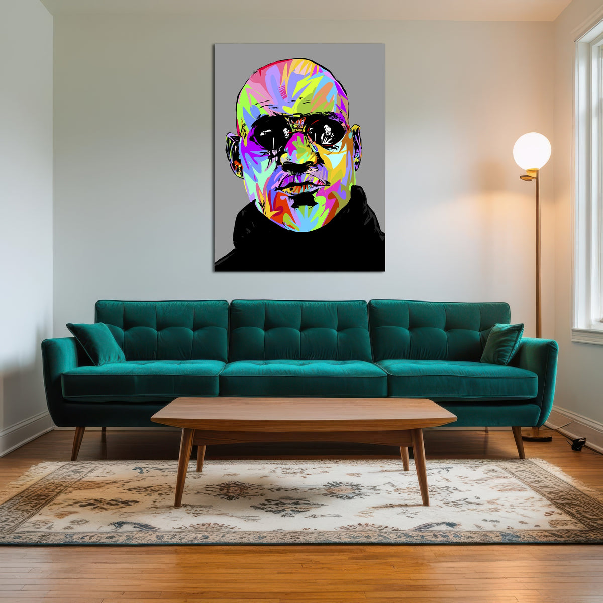 AUTO-MOCKUP ROOM | Abstract Morpheus Wall Art