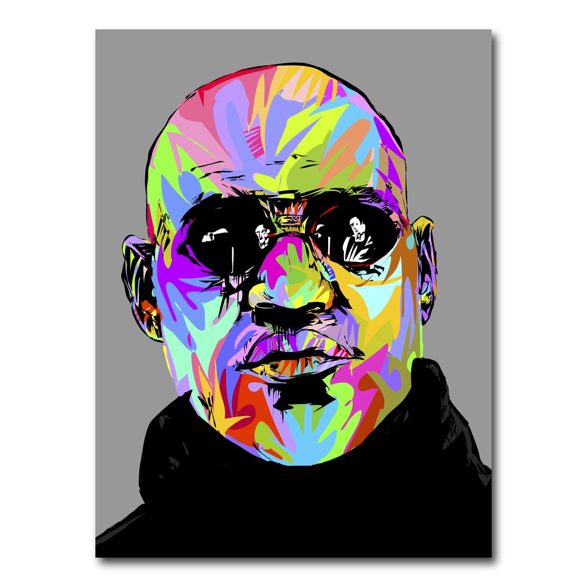 AUTO-MOCKUP WHITE | Abstract MORPHEUS | 1 Piece | Gallery Wrap Canvas | group=3x4