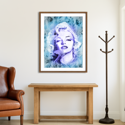 AUTO-MOCKUP ROOM | Abstract Monroe Wall Art