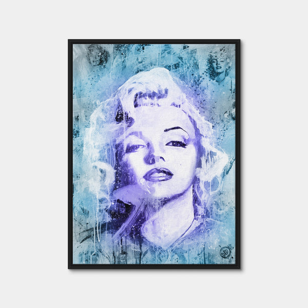 Abstract Monroe Wall Art — Framed Canvas Format preview