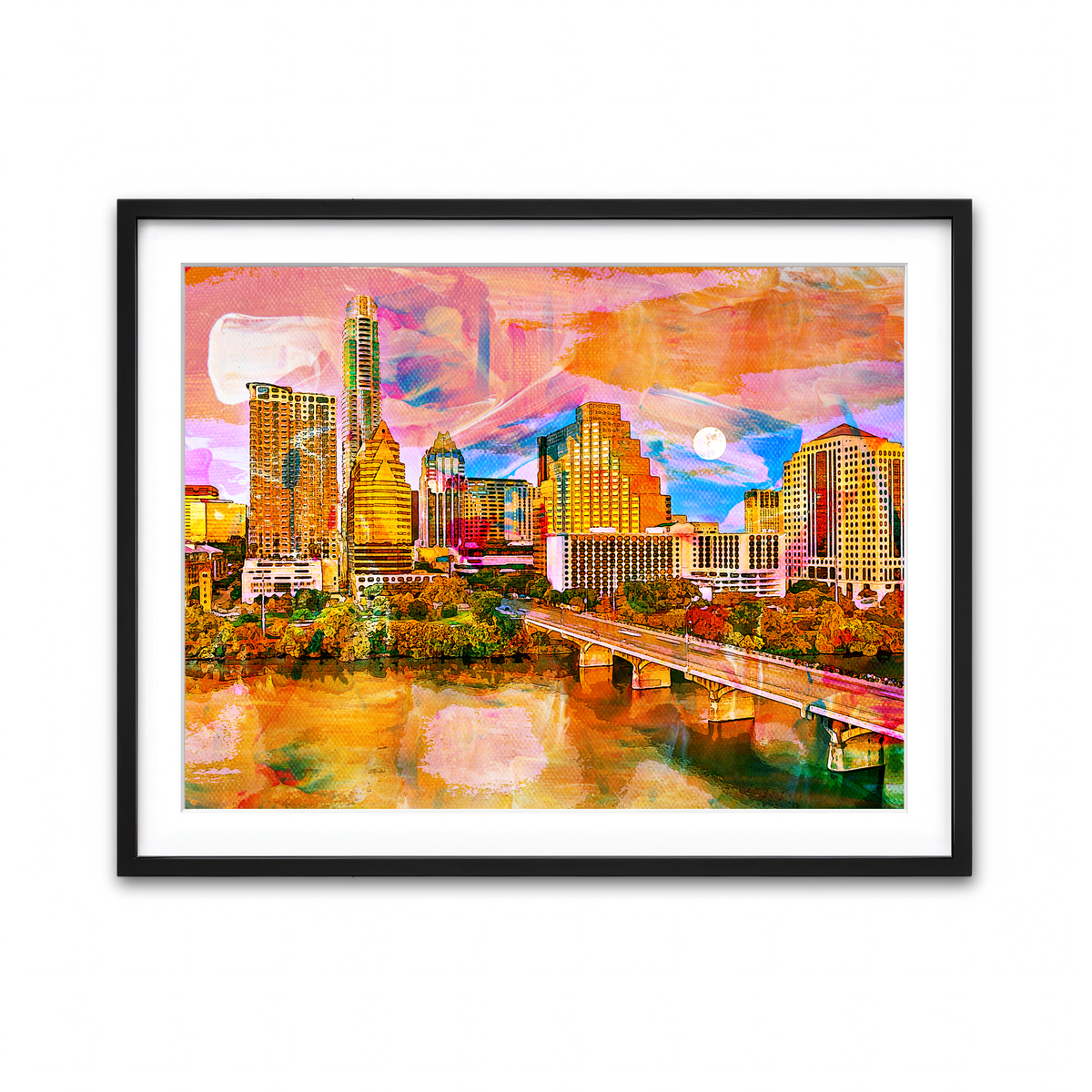 Framed Print 4x3 Black