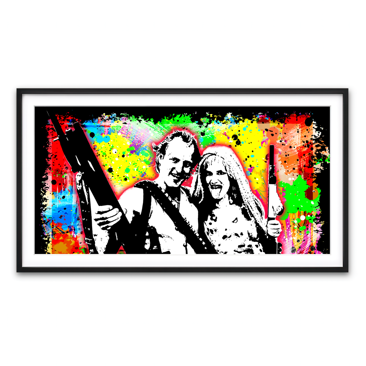 Abstract Natural Born Killers Wall Art