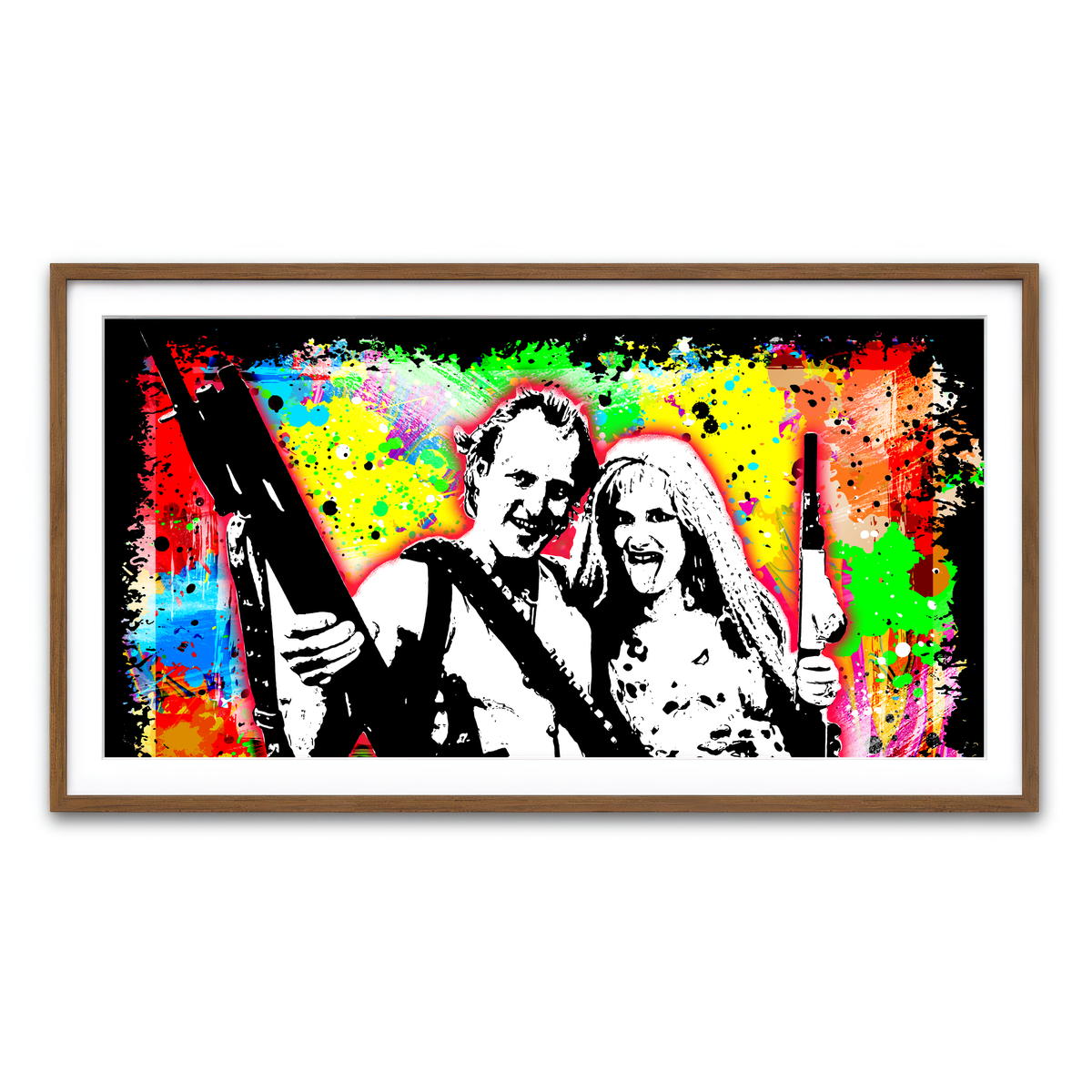 Abstract Natural Born Killers Wall Art