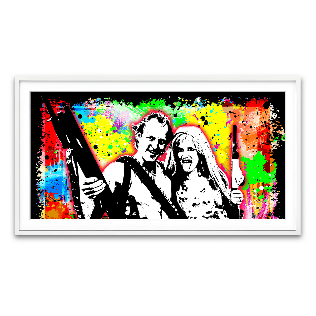 Abstract Natural Born Killers Wall Art