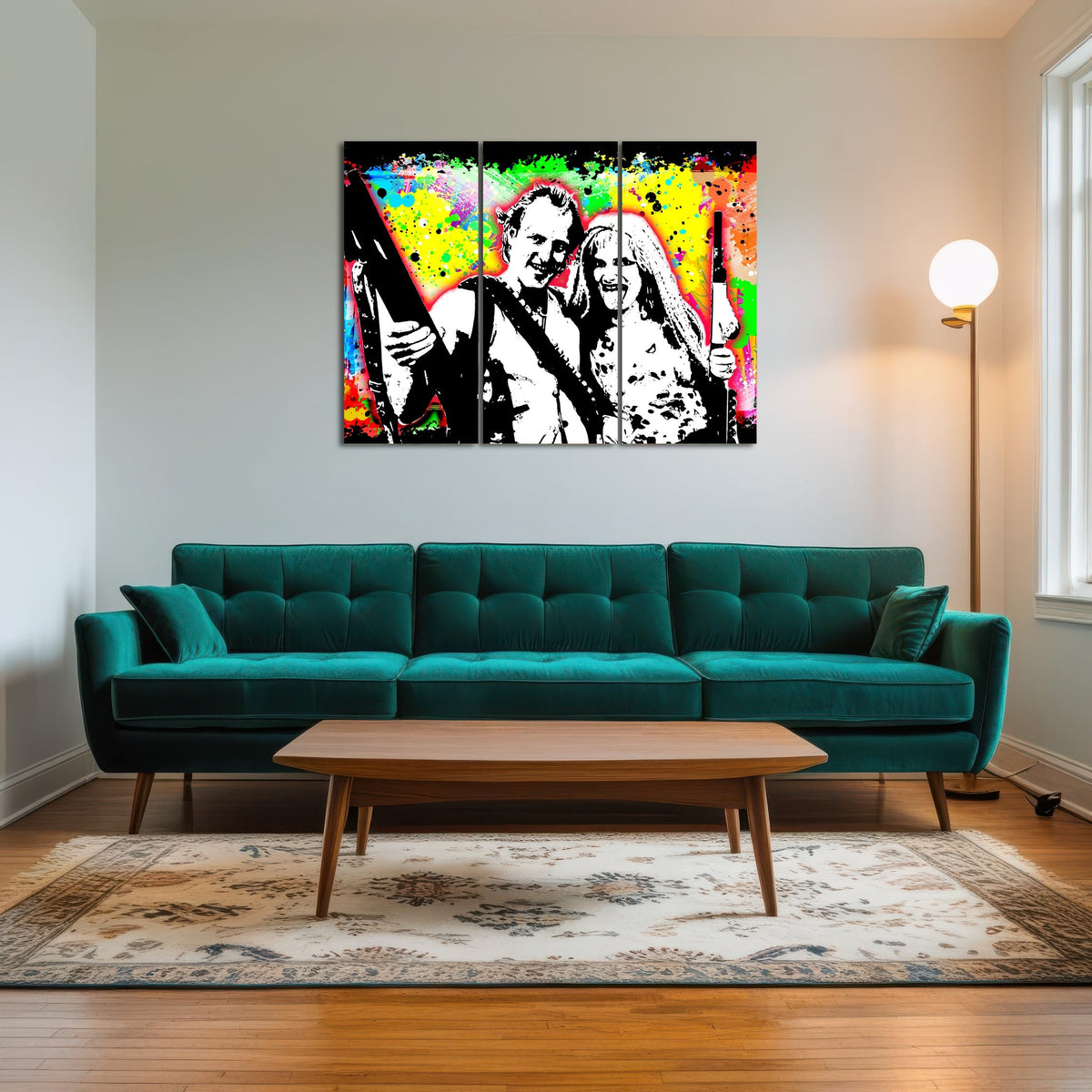 Abstract Natural Born Killers Wall Art