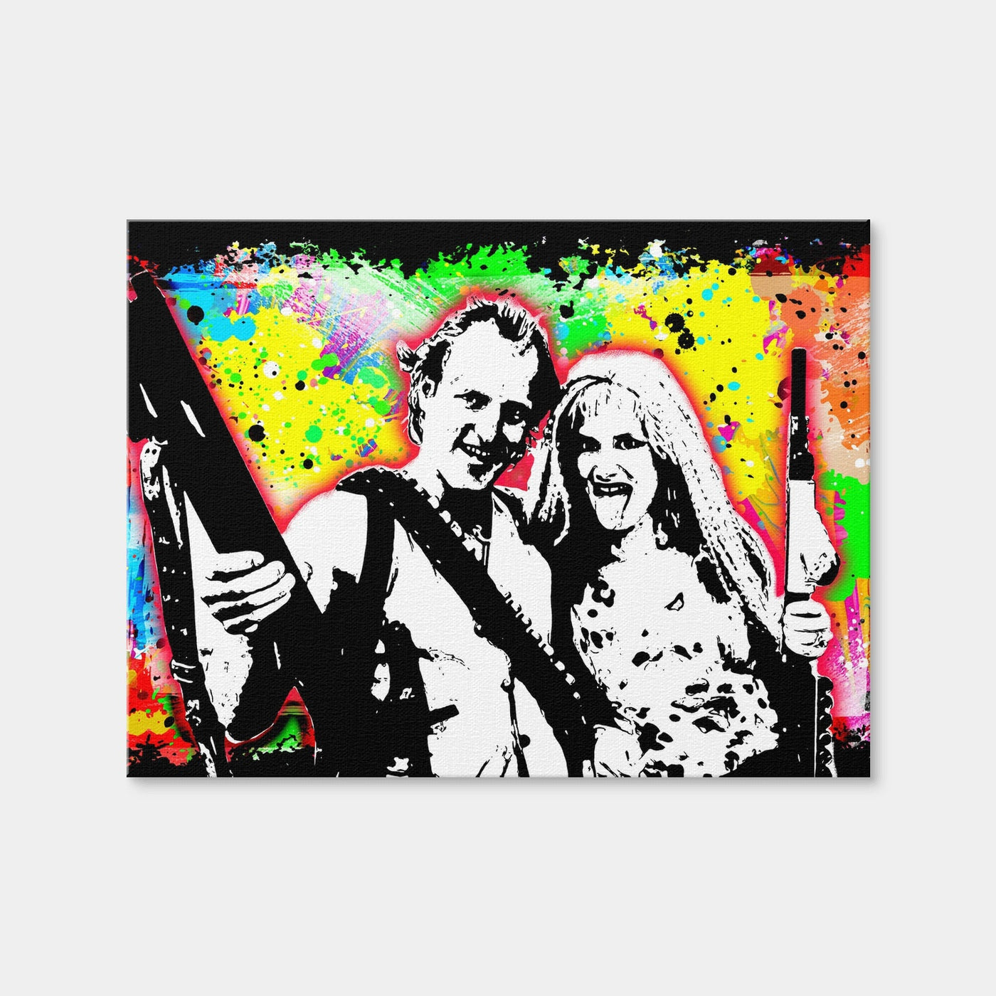 AUTO-MOCKUP WHITE | Abstract Natural Born Killers | 1 Piece | Gallery Wrap Canvas | group=4x3
