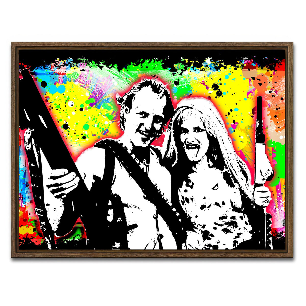 Abstract Natural Born Killers Wall Art
