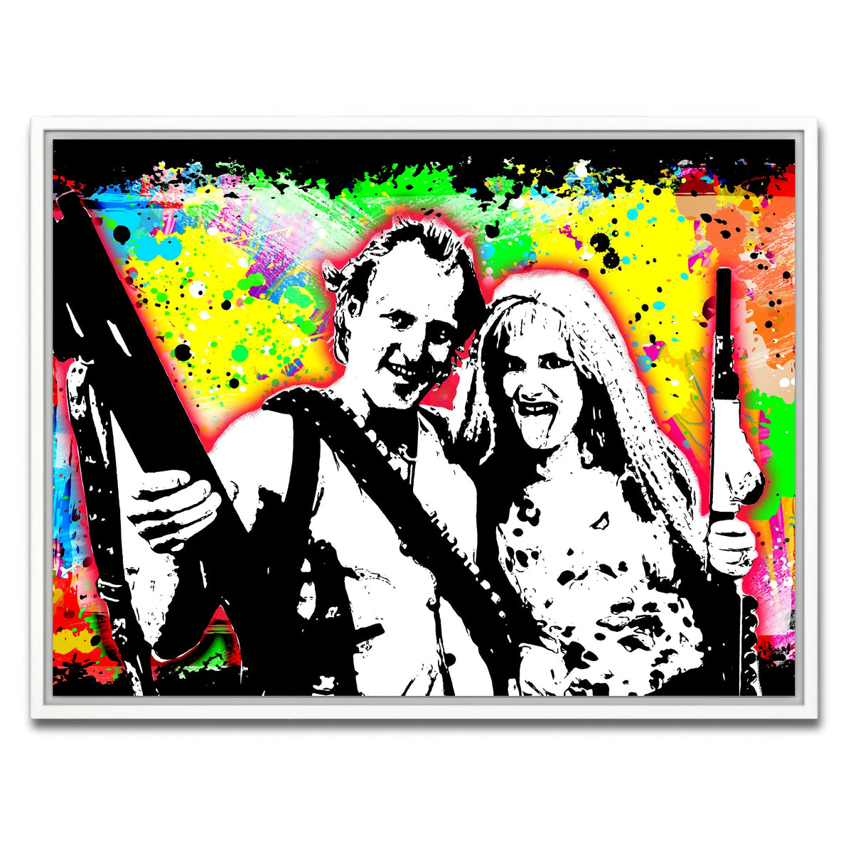 Abstract Natural Born Killers Wall Art