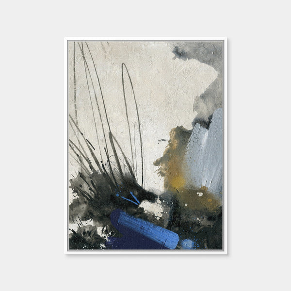 Abstract Paint Splash Wall Art — Framed Canvas Format preview
