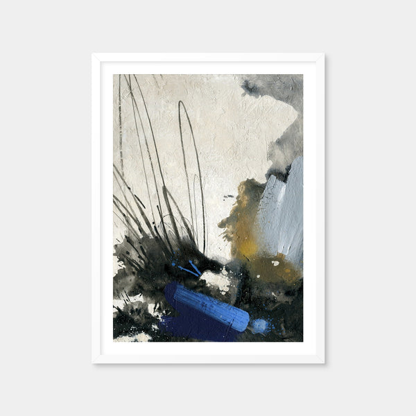 Abstract Paint Splash Wall Art — Framed Print Format preview