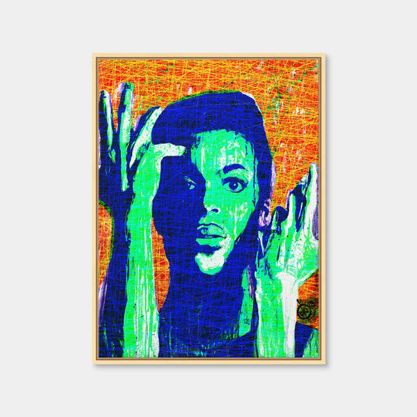 Abstract Prince Wall Art — Framed Canvas Format preview