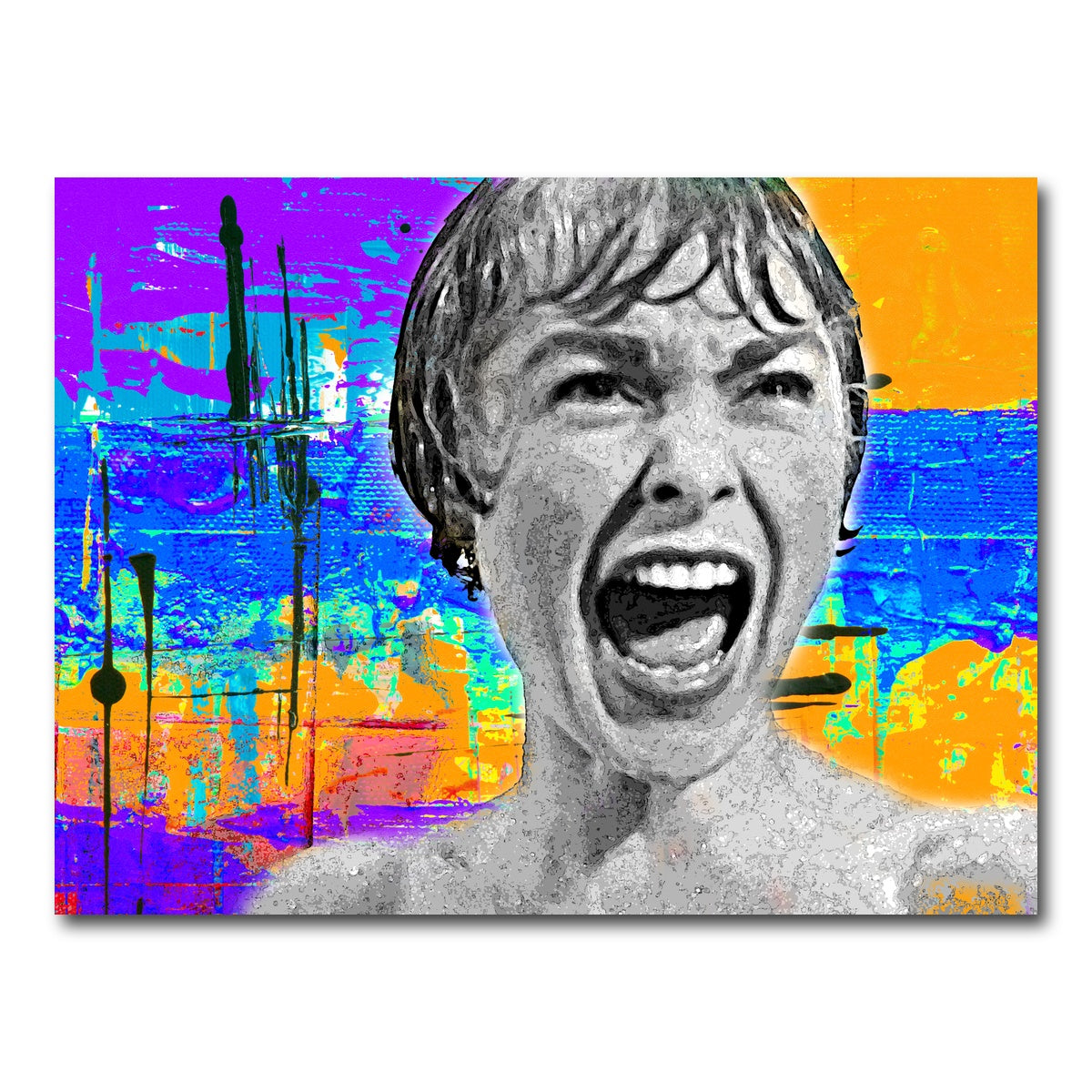 AUTO-MOCKUP WHITE | Abstract Psycho | 1 Piece | Gallery Wrap Canvas | group=4x3