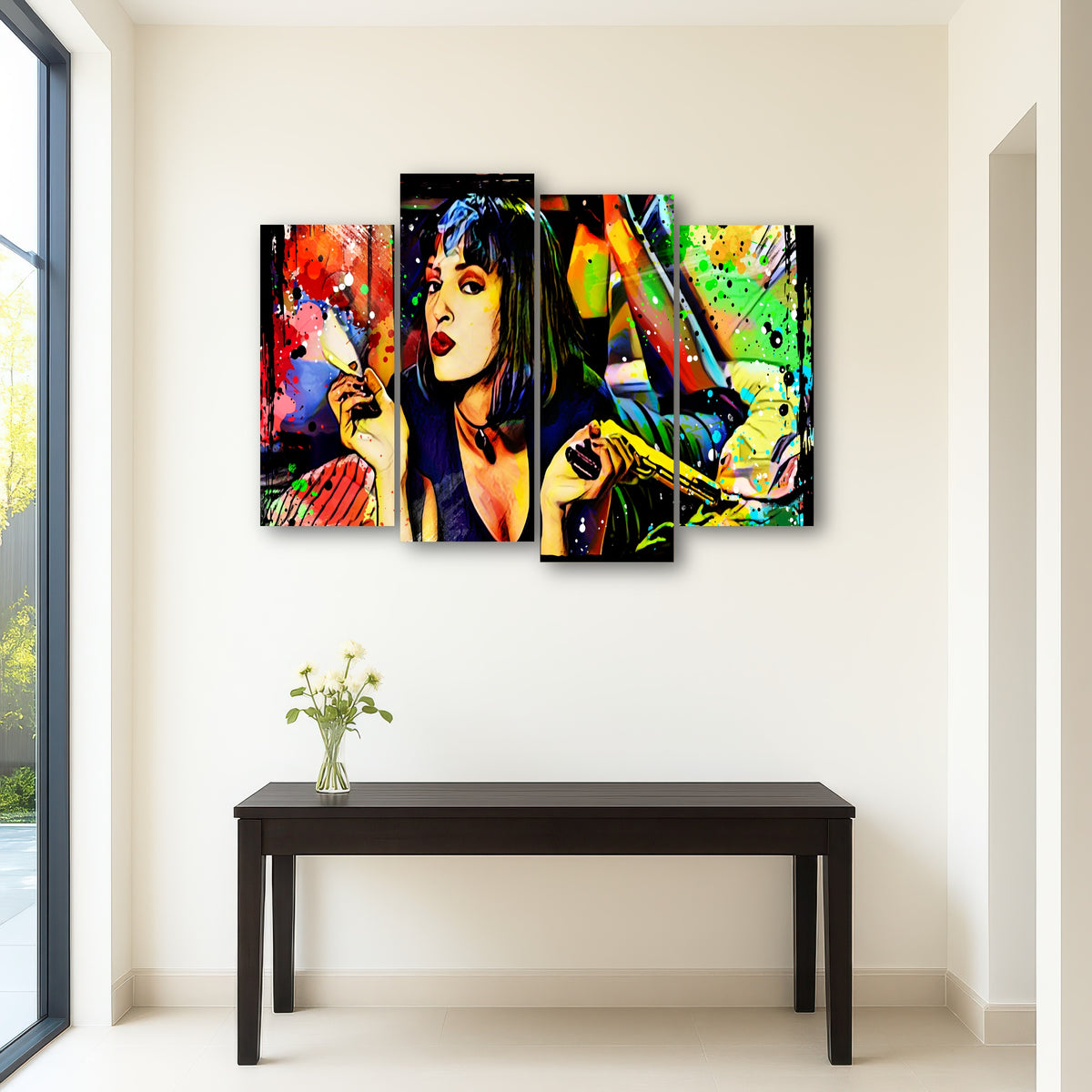 AUTO-MOCKUP ROOM | Abstract Pulp Fiction