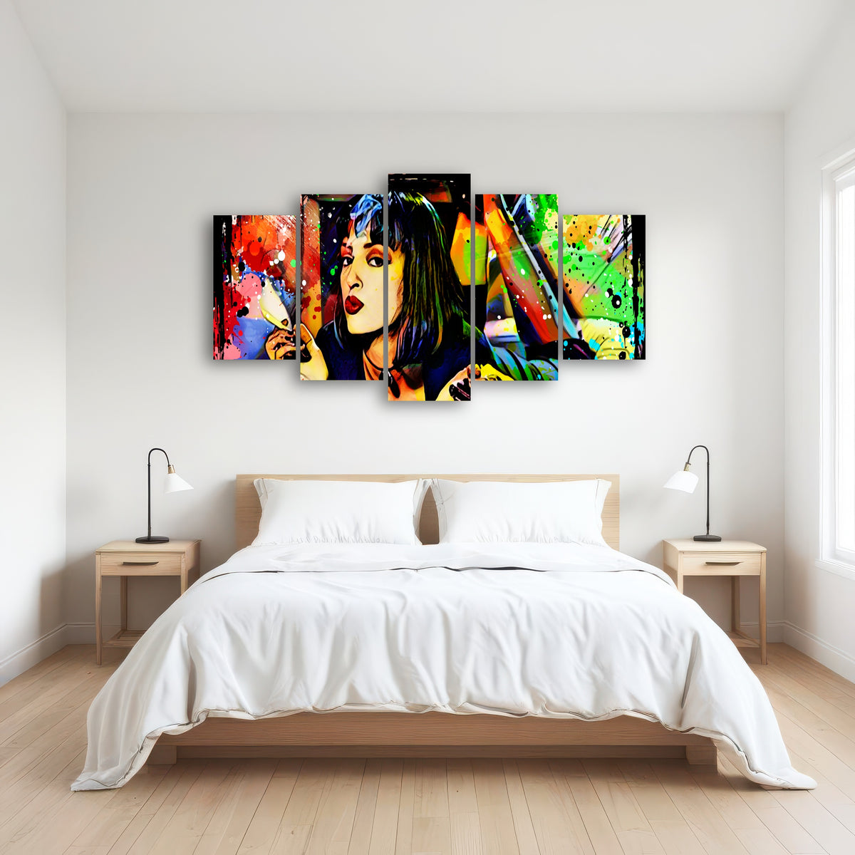 AUTO-MOCKUP ROOM | Abstract Pulp Fiction