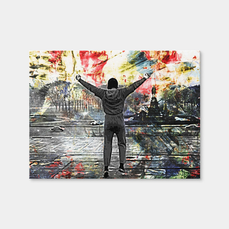 AUTO-MOCKUP WHITE | Abstract Rocky | 1 Piece | Gallery Wrap Canvas | group=4x3