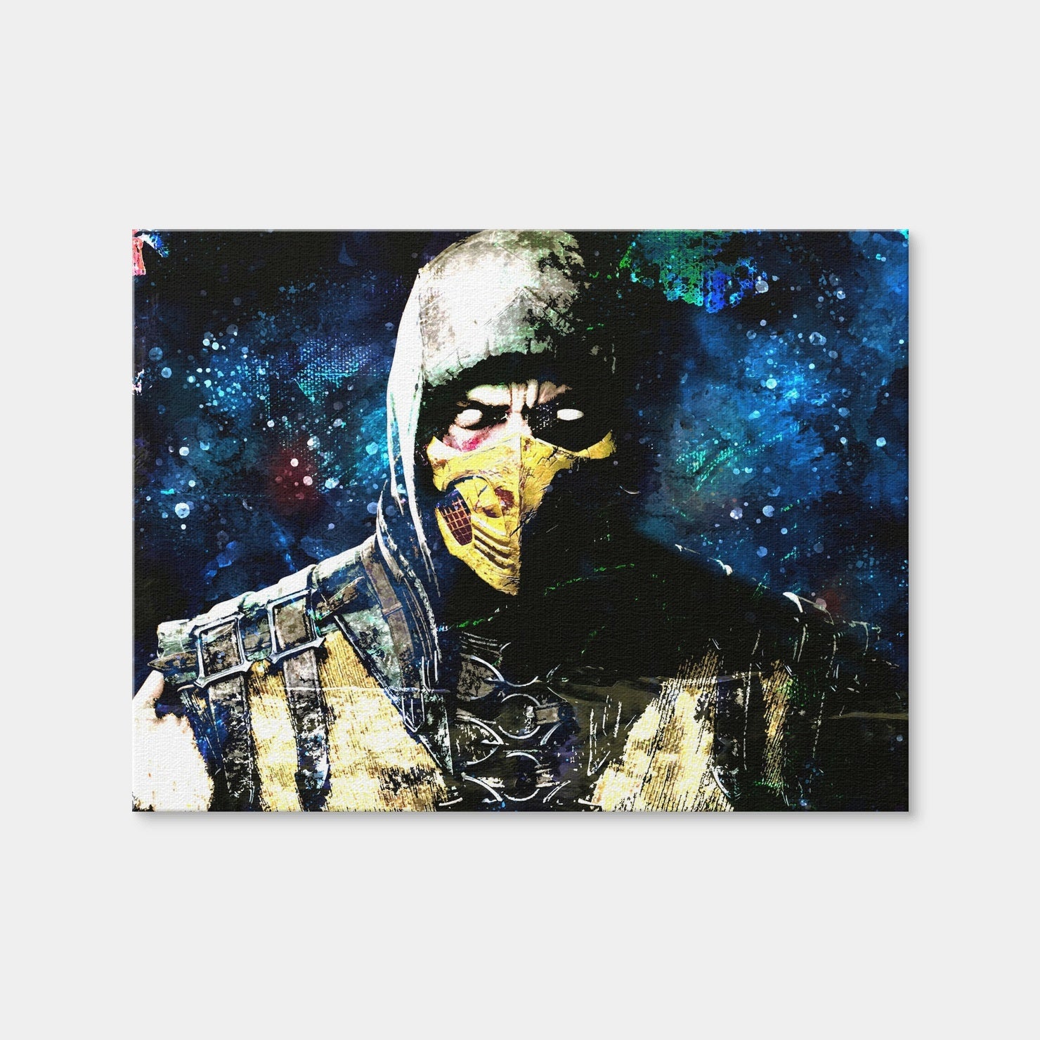 AUTO-MOCKUP WHITE | Abstract Scorpion | 1 Piece | Gallery Wrap Canvas | group=4x3