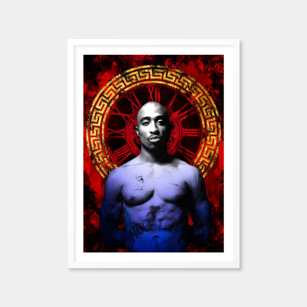 Abstract Tupac Wall Art — Framed Print Format preview