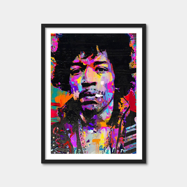 Acid Hendrix Wall Art — Framed Print Format preview