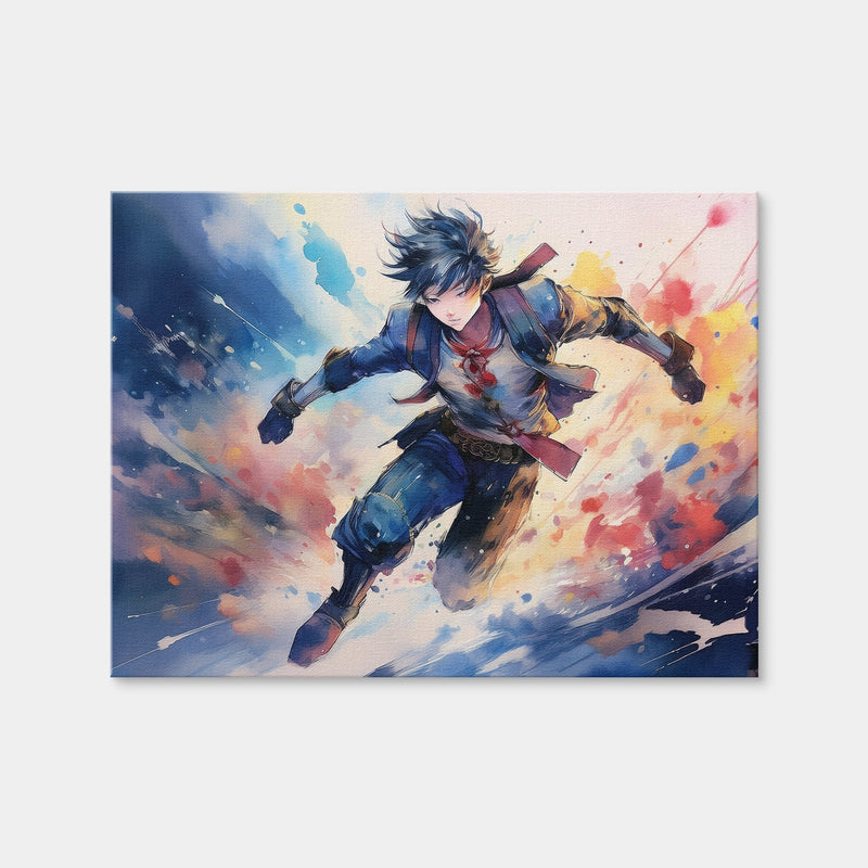 AUTO-MOCKUP WHITE | Action Anime | 1 Piece | Gallery Wrap Canvas | group=4x3