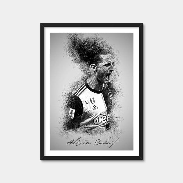 Adrien Rabiot Wall Art — Framed Print Format preview