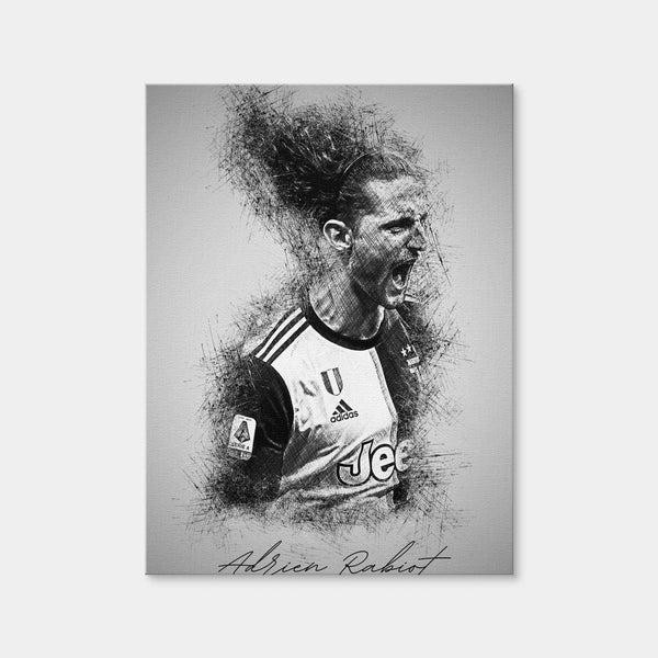 Adrien Rabiot Wall Art — Canvas Wrap Format preview
