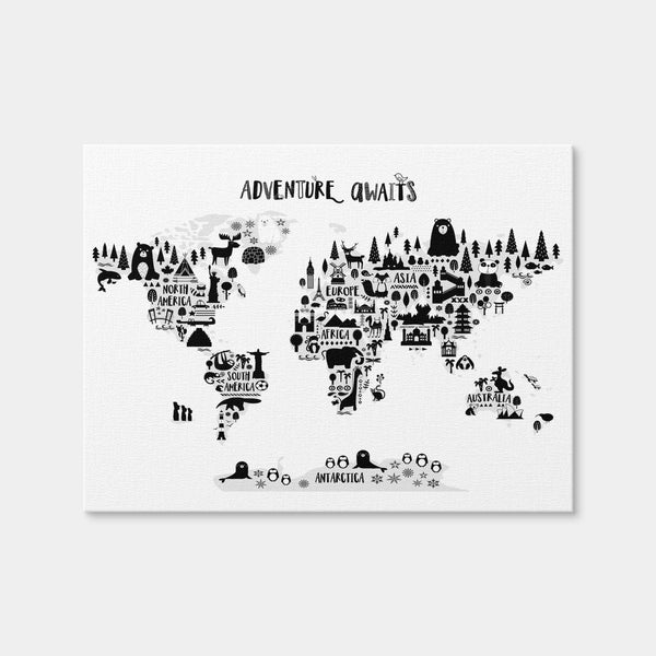 Adventure Wall Art — Canvas Wrap Format preview
