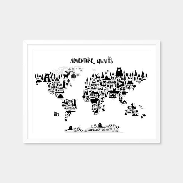 Adventure Wall Art — Framed Print Format preview