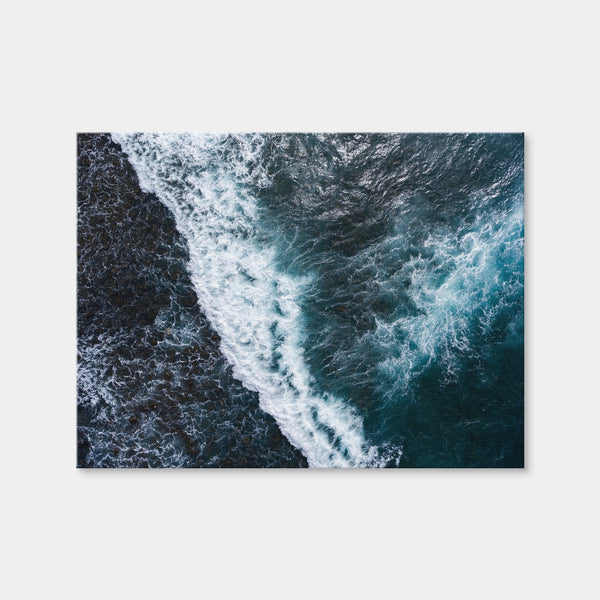 Aerial Wave Wall Art — Canvas Wrap Format preview