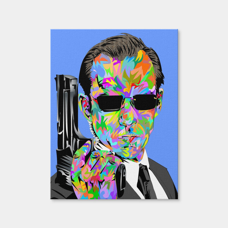 AUTO-MOCKUP WHITE | Agent Smith | 1 Piece | Gallery Wrap Canvas | group=3x4