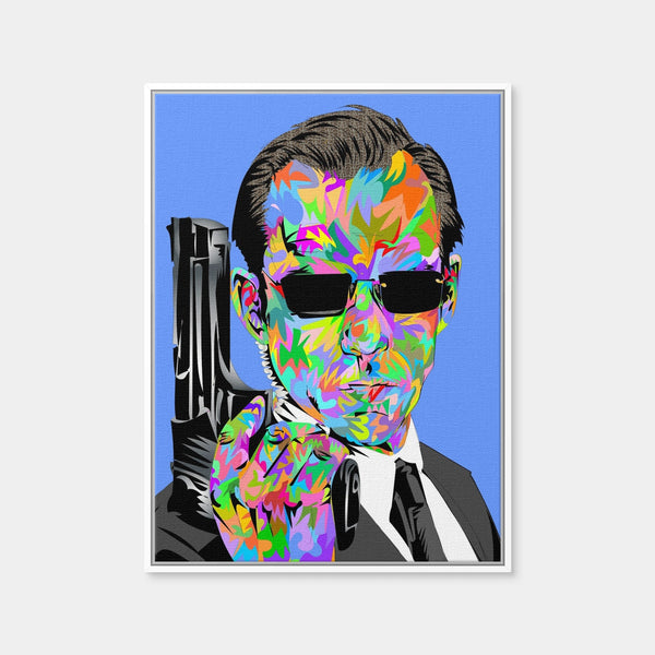 Agent Smith Wall Art — Framed Canvas Format preview