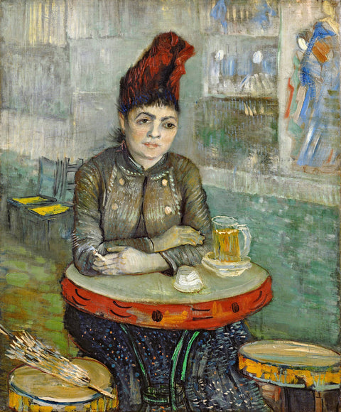 Agostina Segatori in Le Tambourin Wall Art