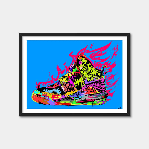 Air Yeezy Wall Art — Framed Print Format preview
