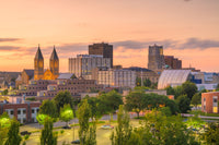Akron Downtown Skyline Wall Art